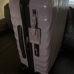 Tumi Lavender Hard Shell Luggage